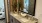 Spacious bathrooms with double vanities